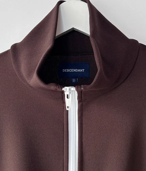 DESCENDANT/CLUB TRACK JACKET (BROWN)