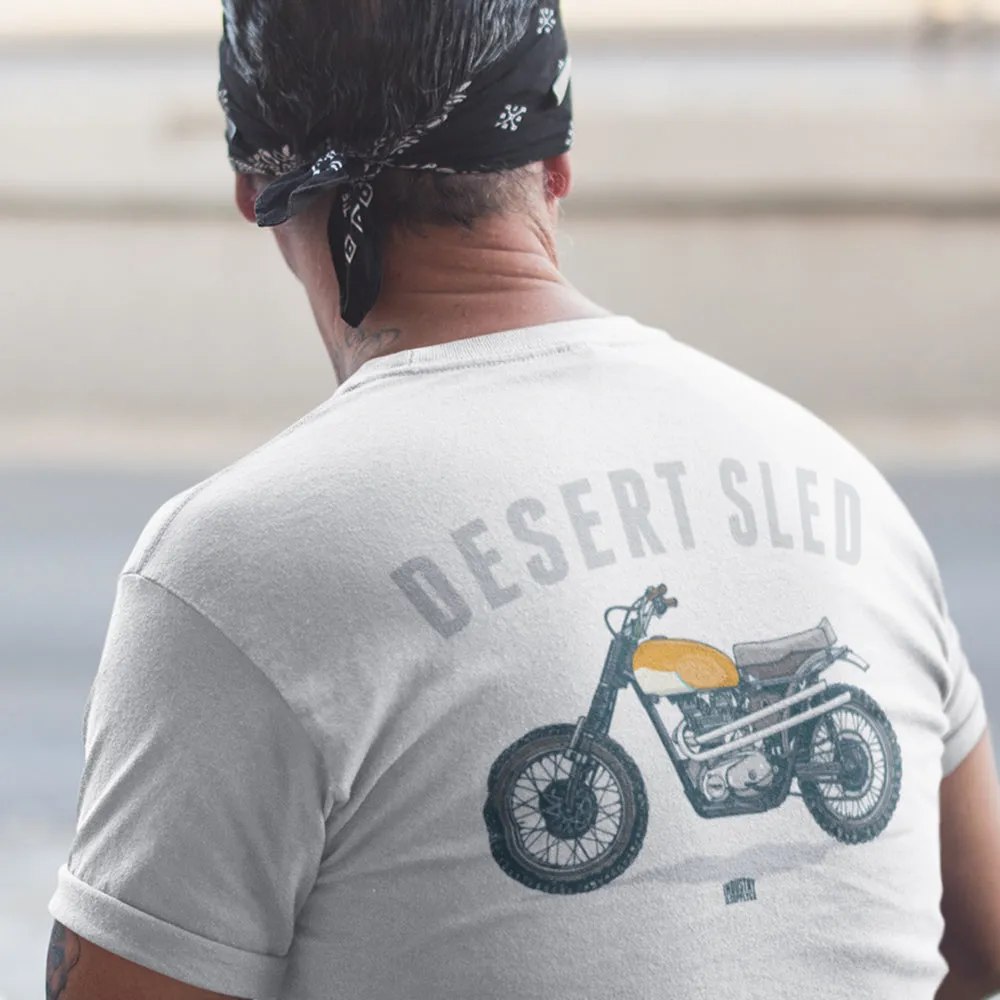 DESERT SLED T-SHIRT (FRONT & BACK PRINTING)