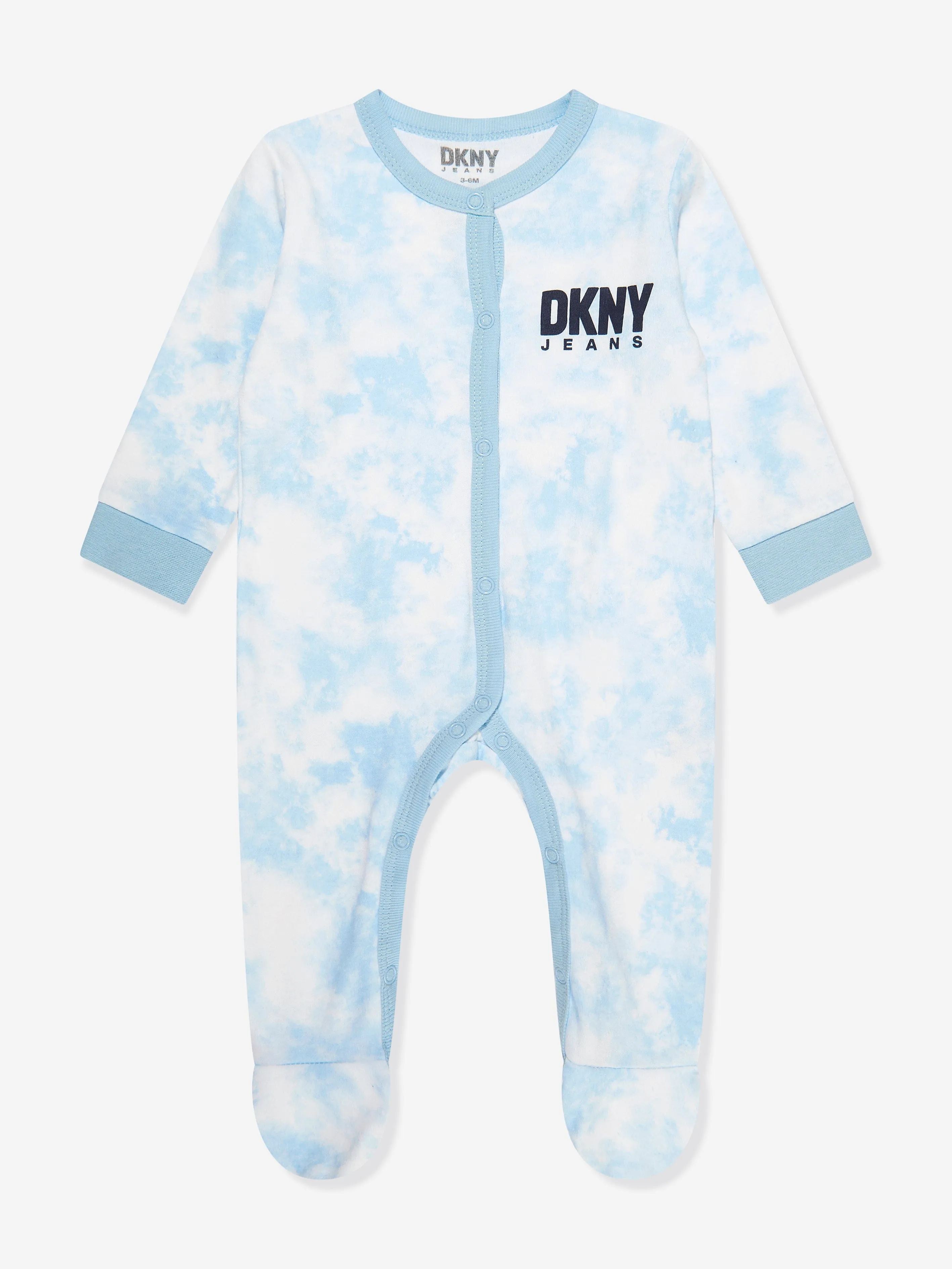 DKNY Baby Boys 3 Piece Hanging Gift Set in Blue