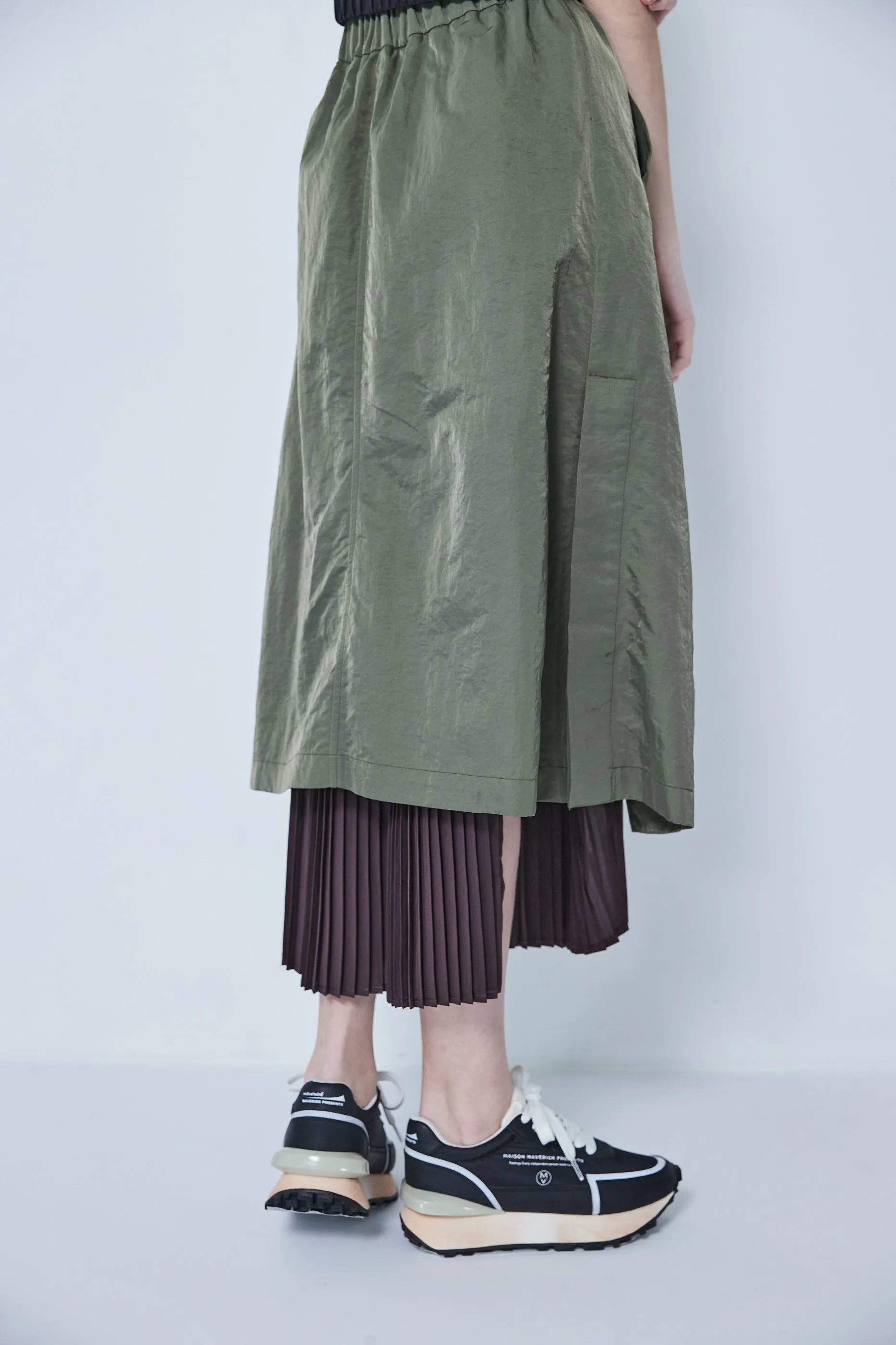 Docking Pleated Skirt