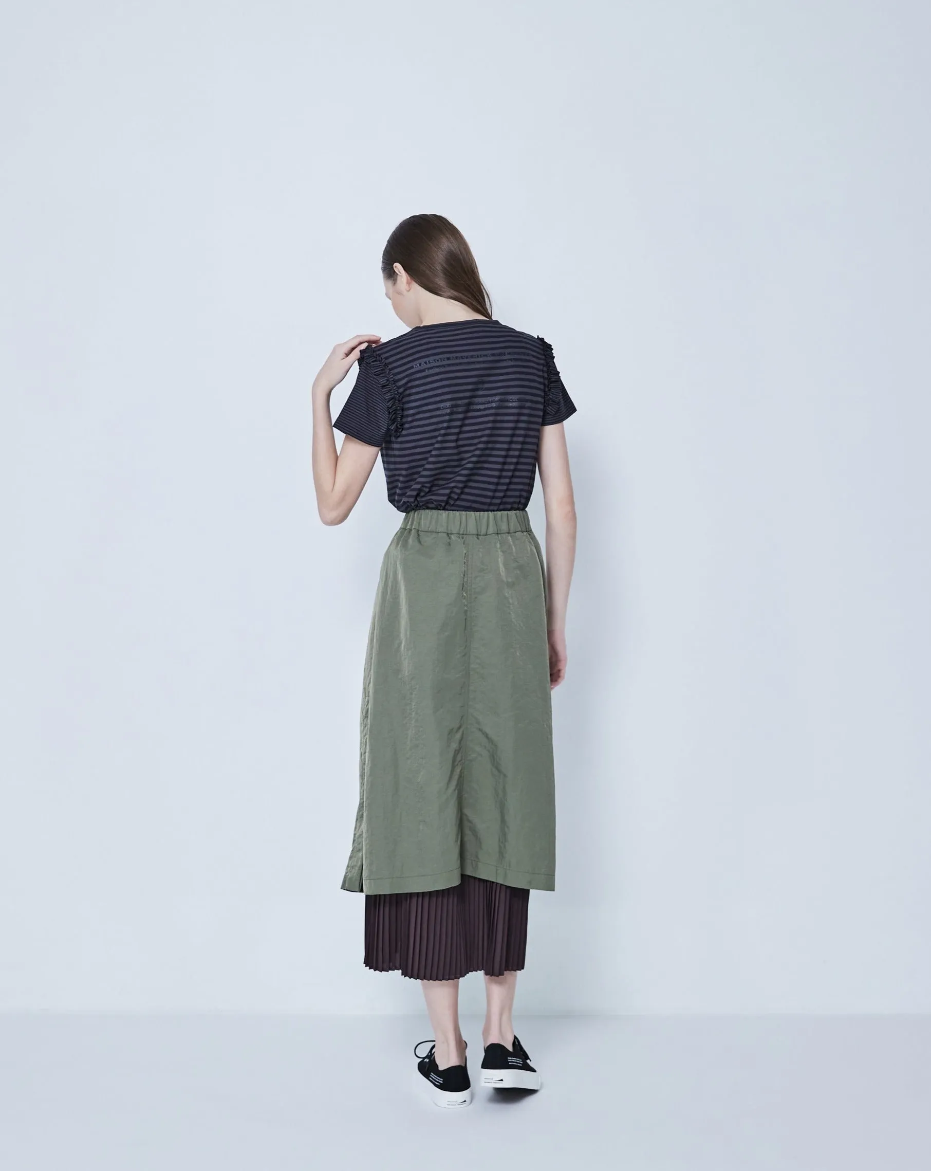 Docking Pleated Skirt