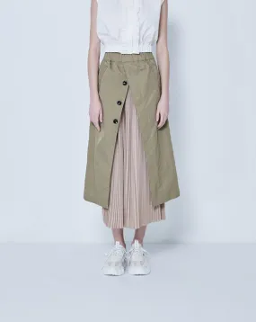 Docking Pleated Skirt