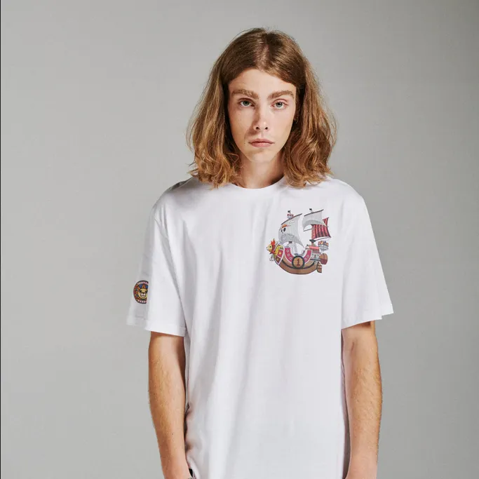 Dolly Noire T-shirt manica corta Mugiwara Tee ts135-ta-01 white