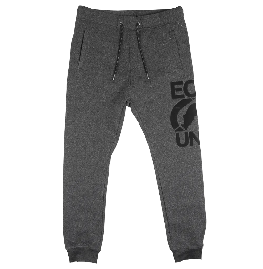 ECKO UNLTD FLEECE JOGGER PANTS CHARCOAL HTR - EO32G883B