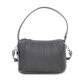 Ella Large Shoulder Bag-Grey