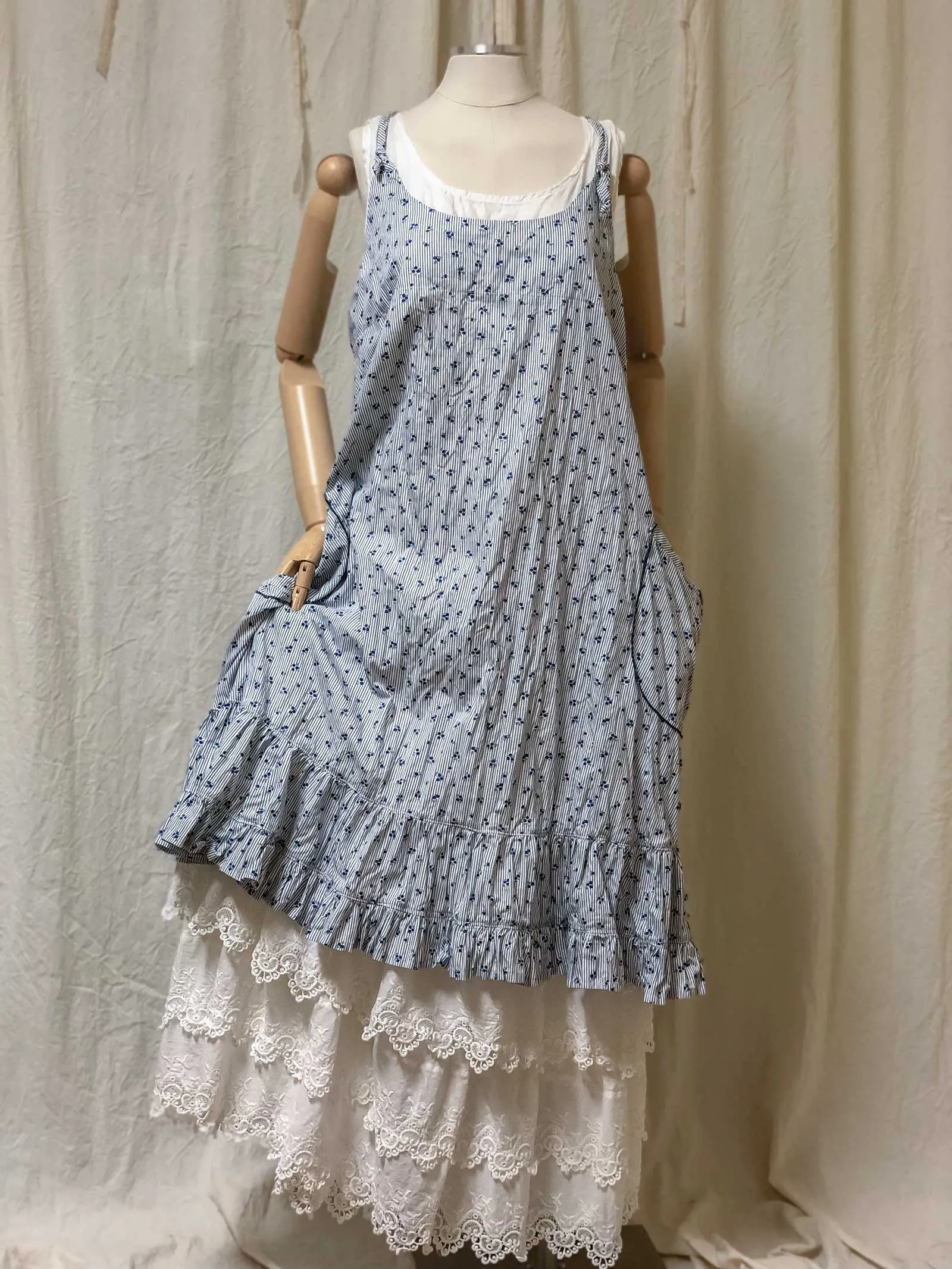 Emma Pinafore in Cotton