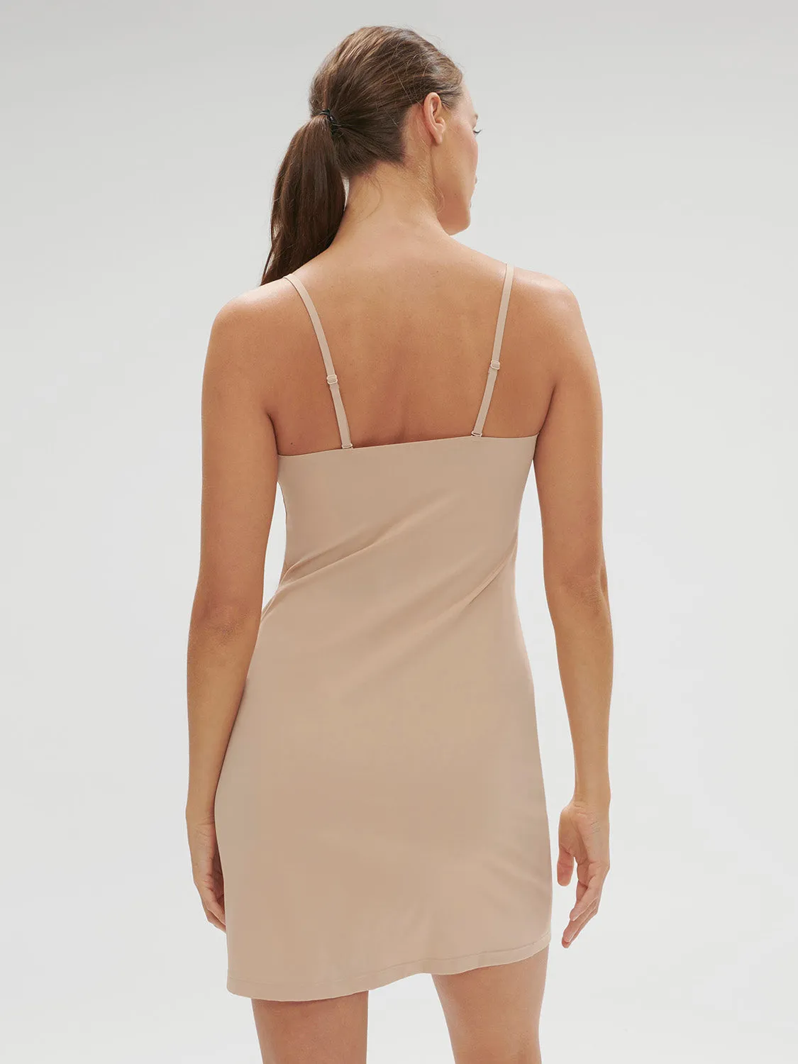 Essentiel Slip Dress - Peau Rose