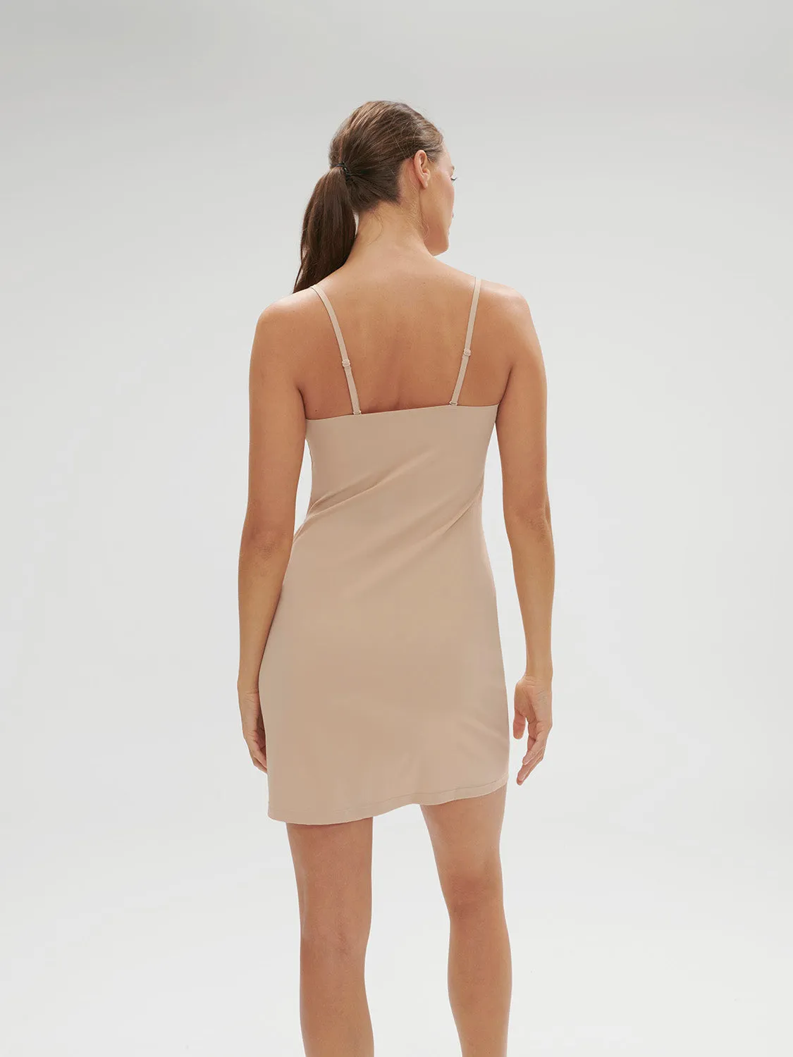 Essentiel Slip Dress - Peau Rose