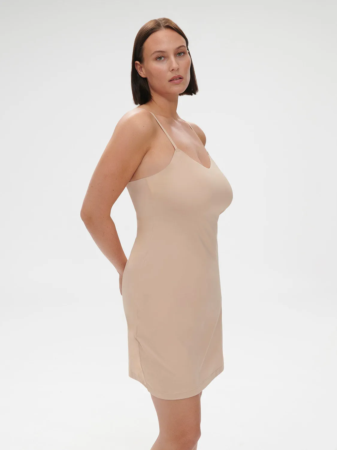 Essentiel Slip Dress - Peau Rose