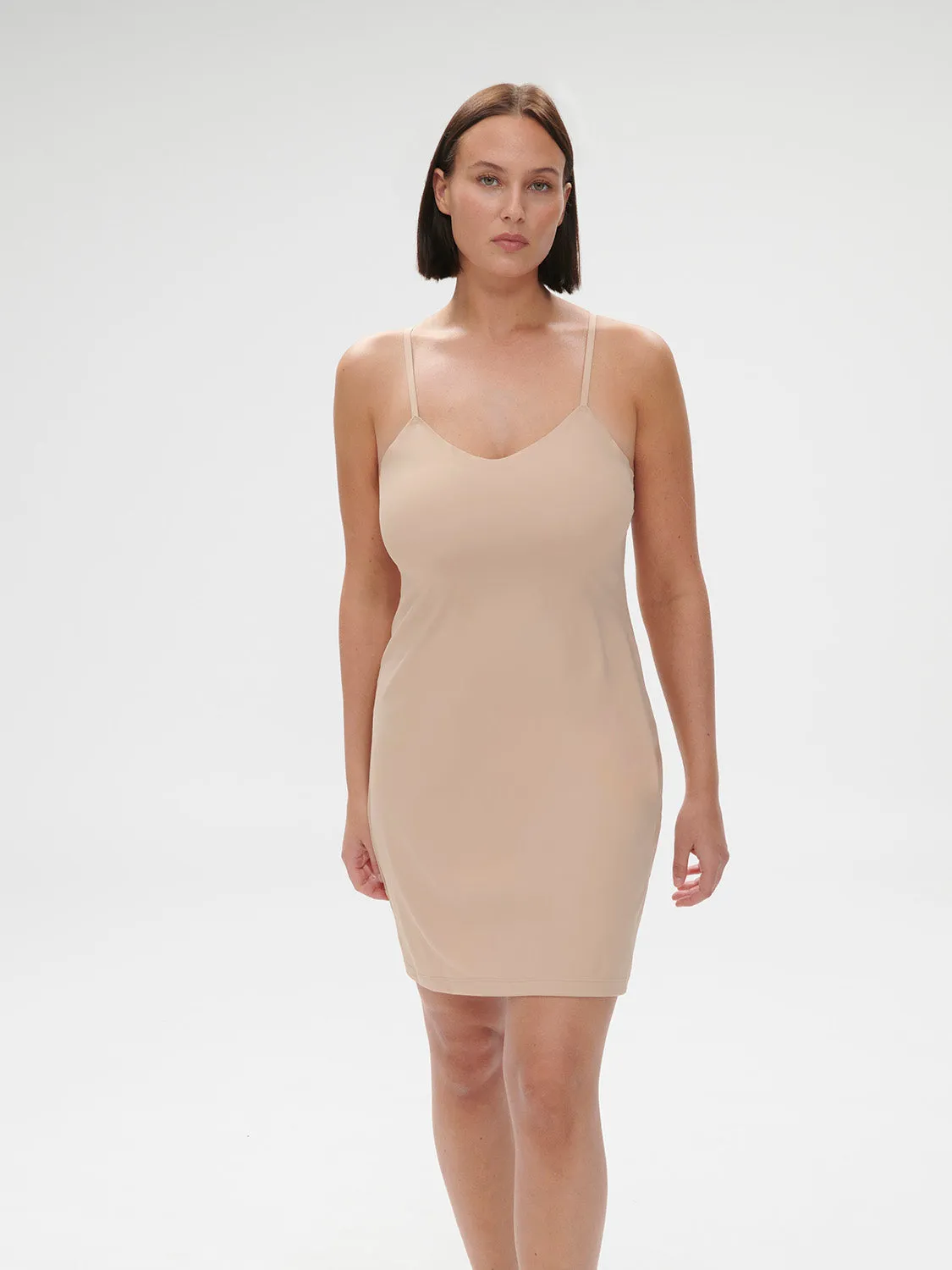 Essentiel Slip Dress - Peau Rose