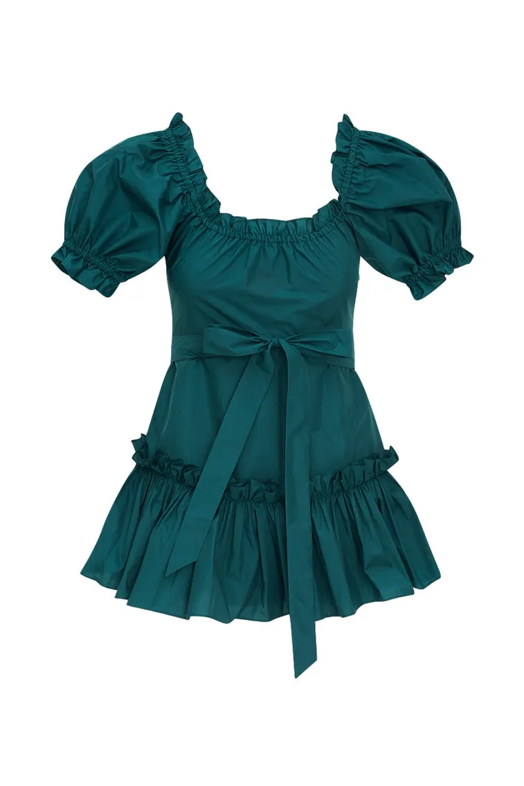 Estine Taffeta Mini Dress