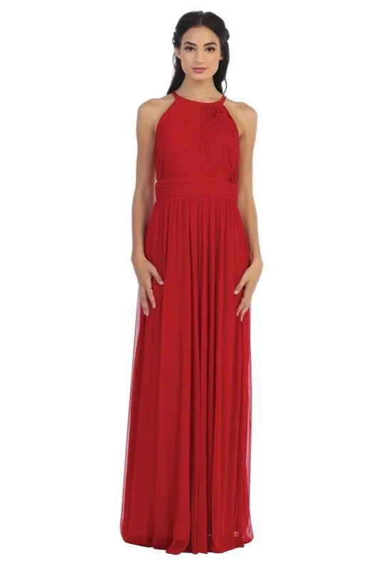 Eva Size S 3281 Red Bridesmaid Dress