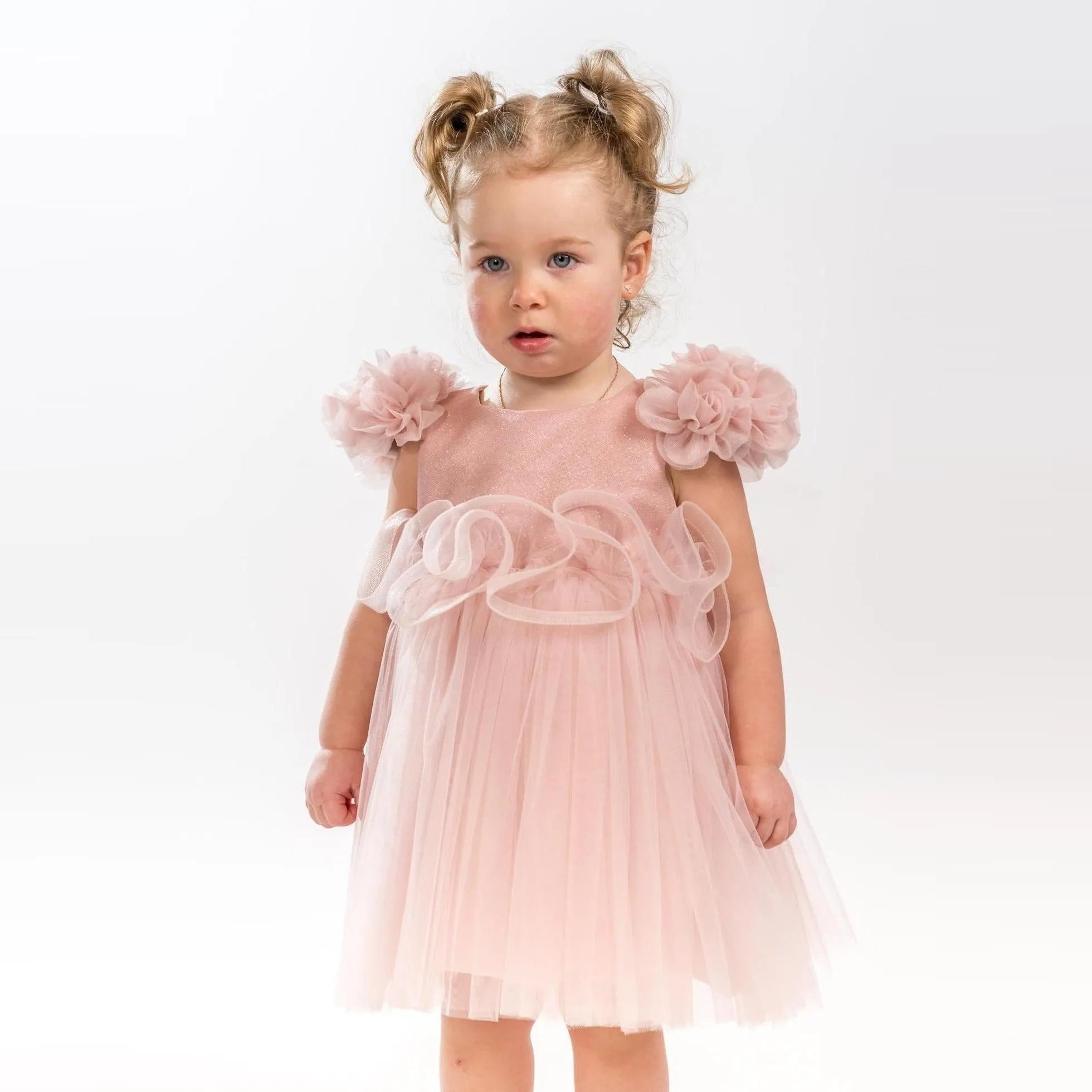 Fabiana Frill Girls Formal Dress