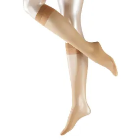 Falke Matte Deluxe 20 Denier Transparent Matte Knee High Tights - Golden Tan