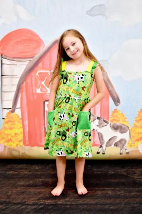 Farm Life Milk Silk Tank Dress