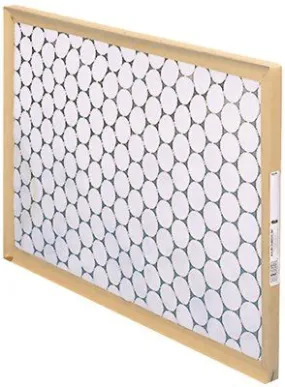 Flanders Merv 5 Polystrand Modified Pinch Frame Air Filter With Notch 12X24X2 Inch