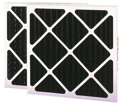 Flanders Merv 6 Pleated Activated Carbon Air Filter Charcoal 12X20X2 Inch