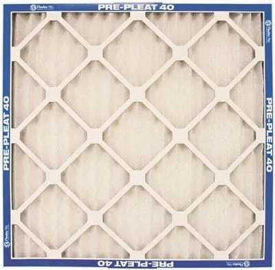 Flanders Merv 7 Pre-Pleat 40 Lpd Economy Air Filter 12X24X2 Inch  12 Per Case