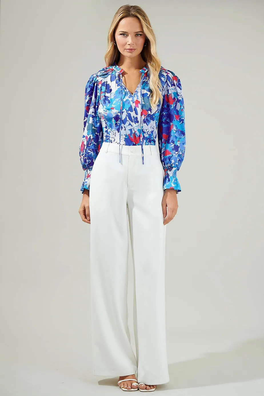 FLORAL RUSSO BLOUSE