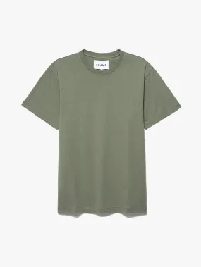 FRAME Logo Tee -- Old Green