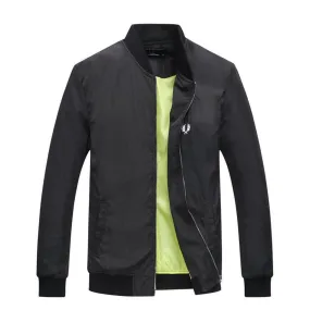 Fred Perry Brentham Black Bomber Jacket