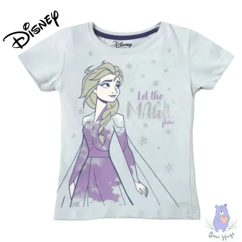 Frozen Print Round-Neck T-shirt