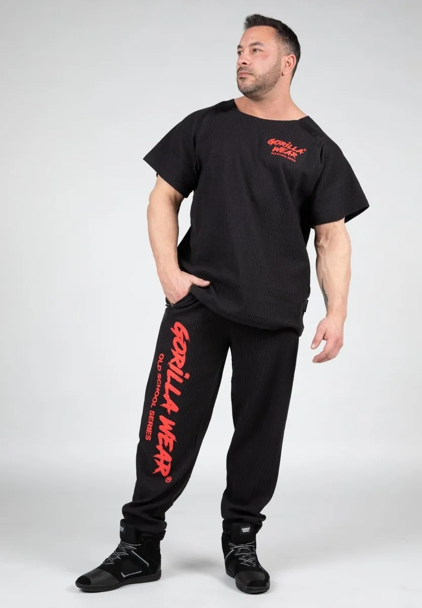 Gorilla Wear Augustine Old School Pants - Black/Red