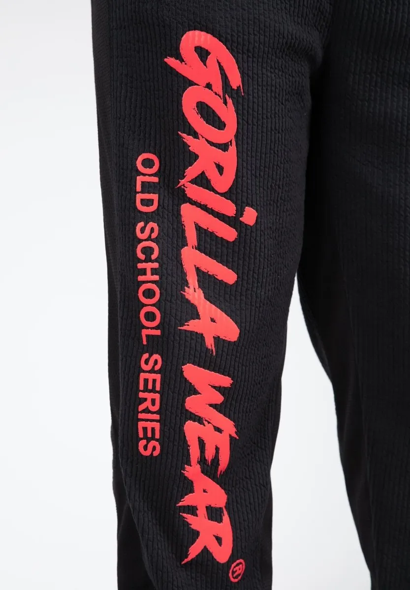 Gorilla Wear Augustine Old School Pants - Black/Red