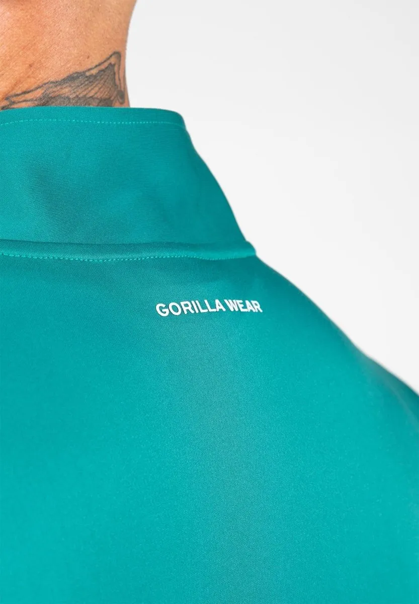 Gorilla Wear Vernon Track Jacket - Teal Green