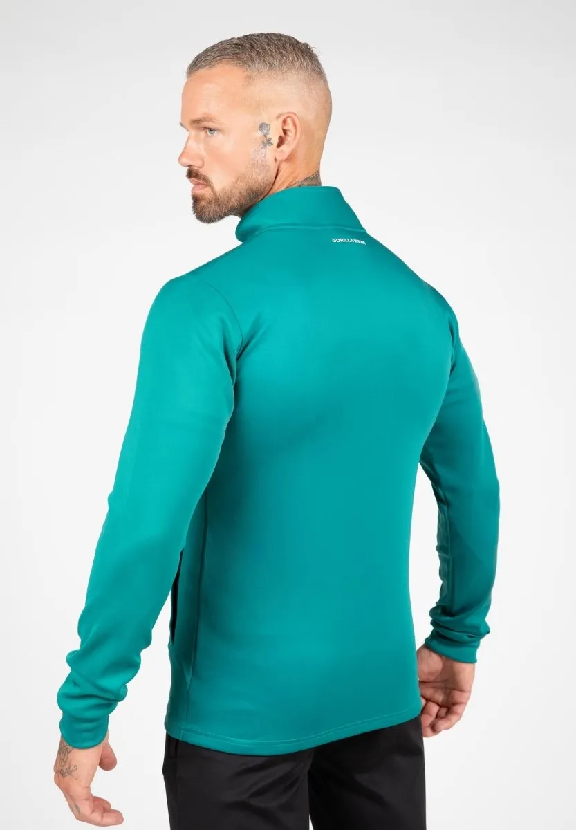 Gorilla Wear Vernon Track Jacket - Teal Green