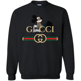 Gucci Mickey T-shirt Crewneck Pullover Sweatshirt