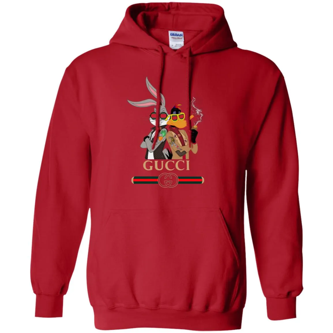 Gucci Trending T-shirt Rabbit And Donald T-shirt Pullover Hoodie Sweatshirt