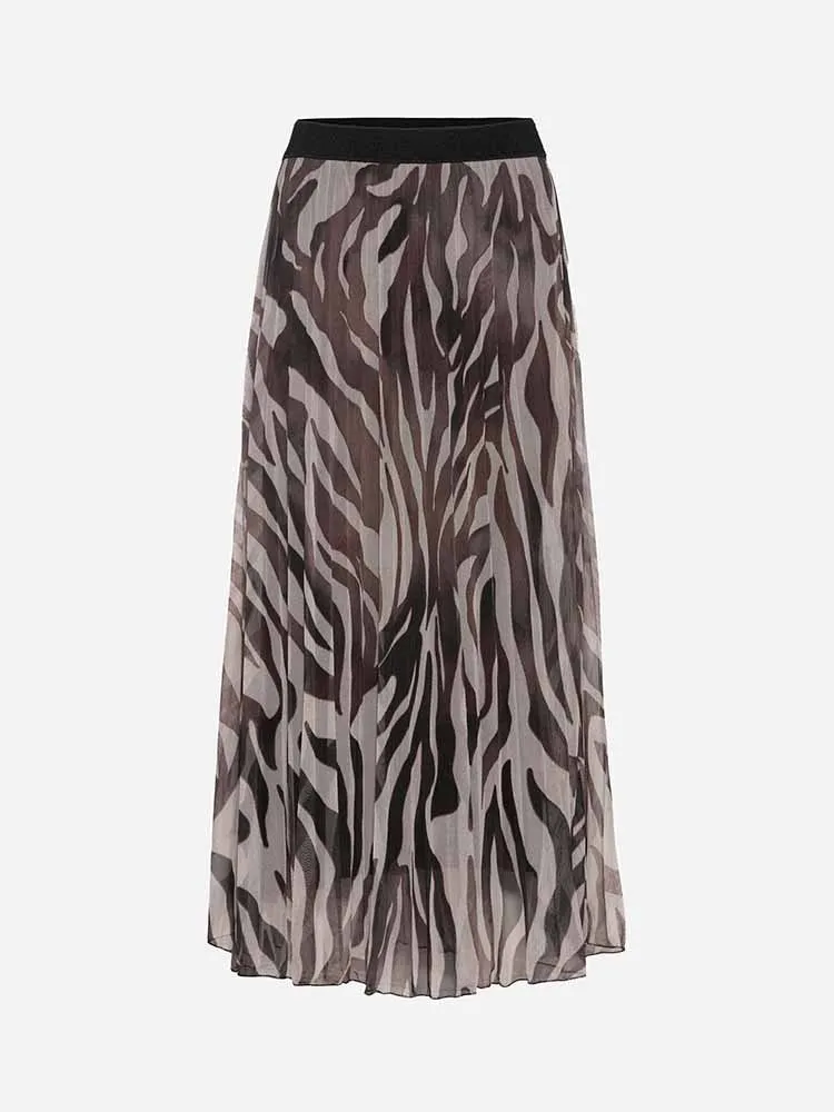 H Pleated Skirt