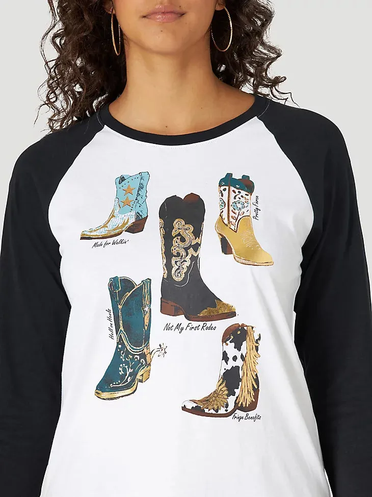 He** on Heels Wrangler Women's T-Shirt