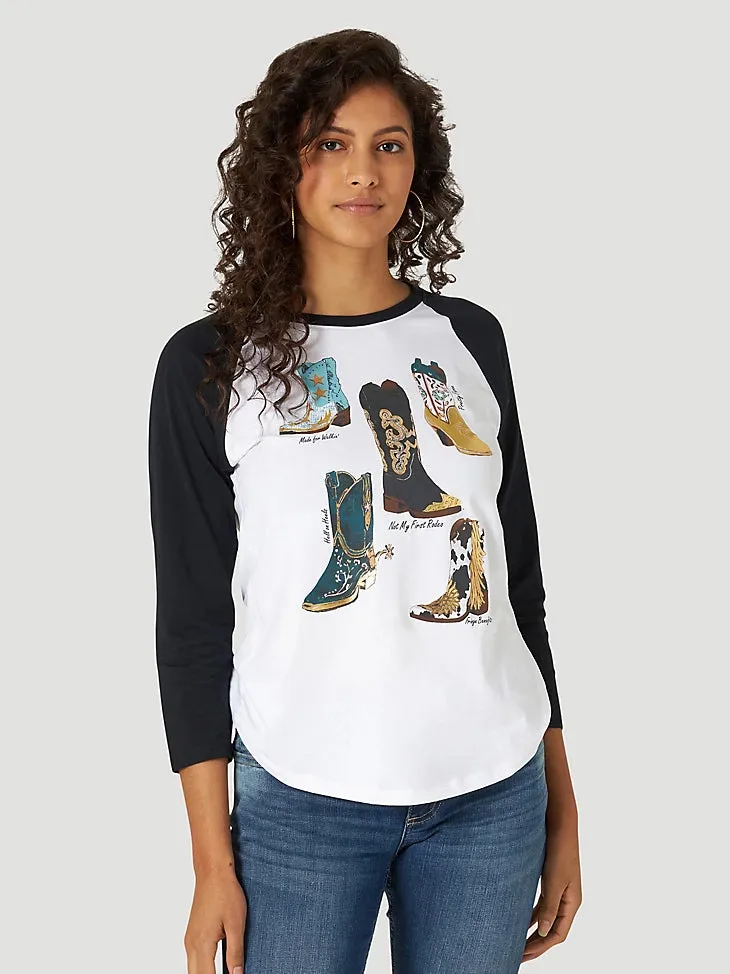 He** on Heels Wrangler Women's T-Shirt