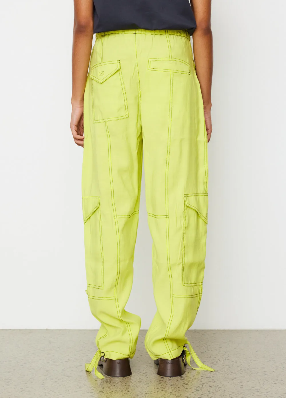 High Waist Pocket Pants