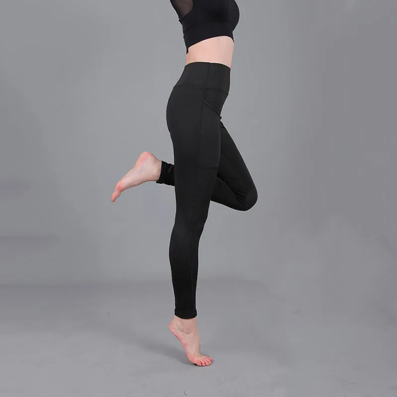 High Waist Side Yoga Pants