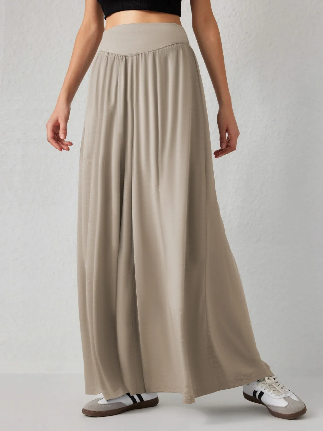 High Waist Wide Leg Pants