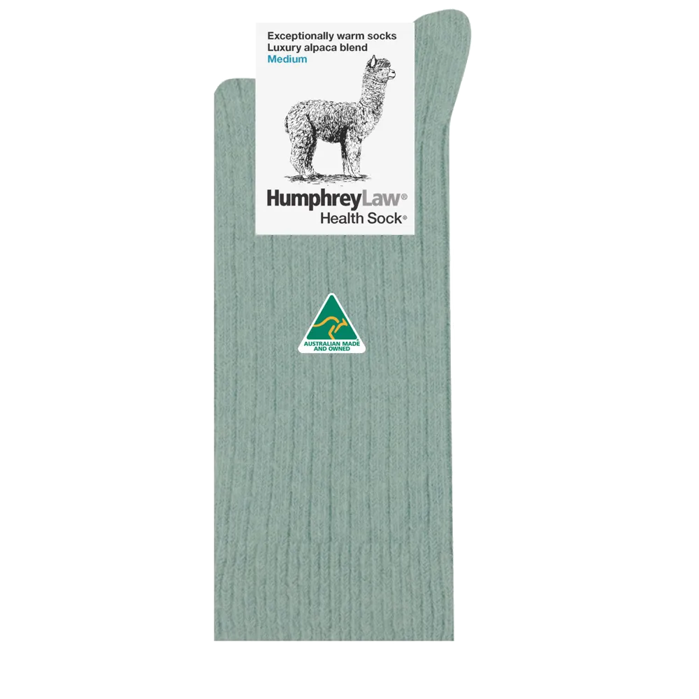 Humphrey Law - Alpaca Health Sock - Lichen