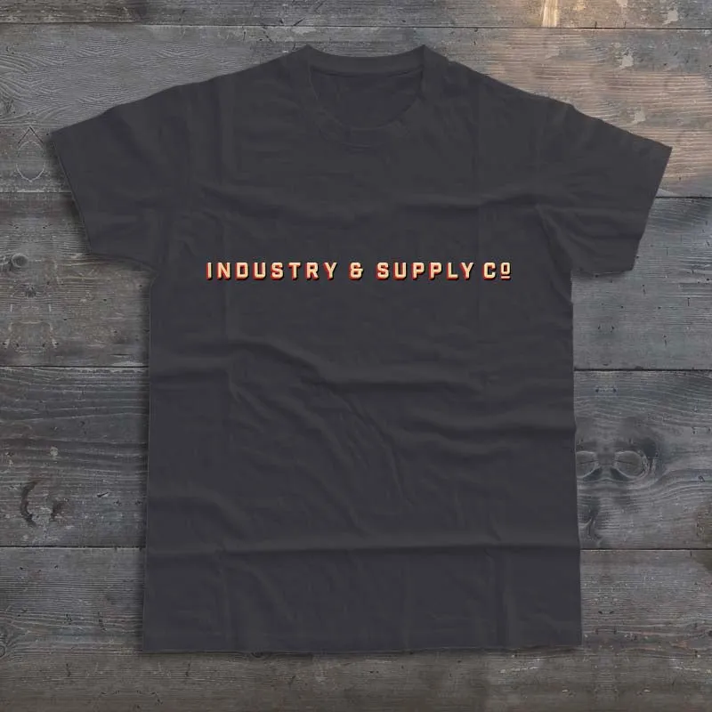 INDUSTRY & SUPPLY GREY T-SHIRT