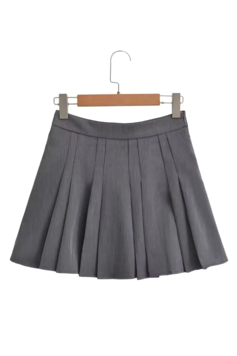 'Irene' Pleated Short Skirt