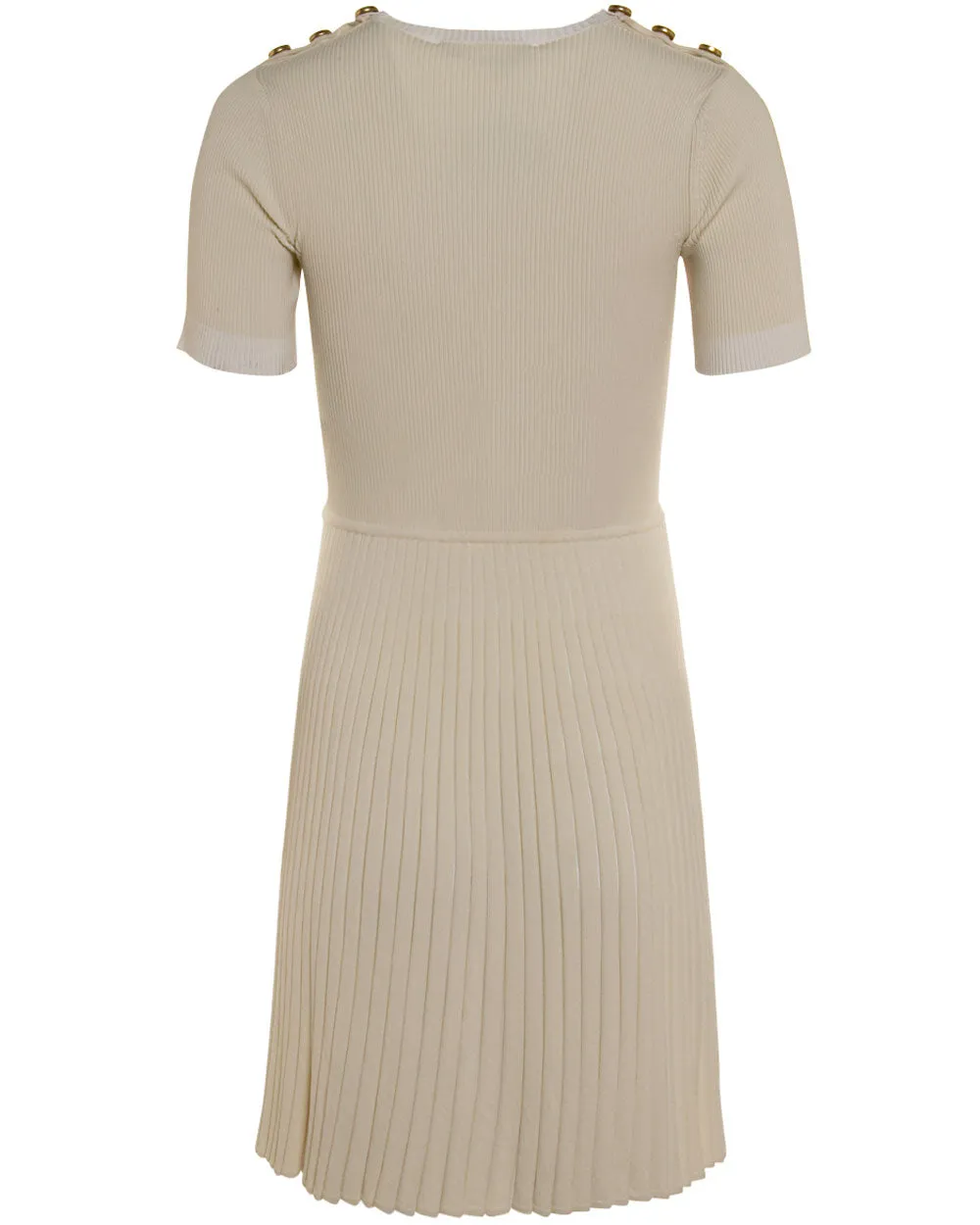 Ivory Knit Aline Dress