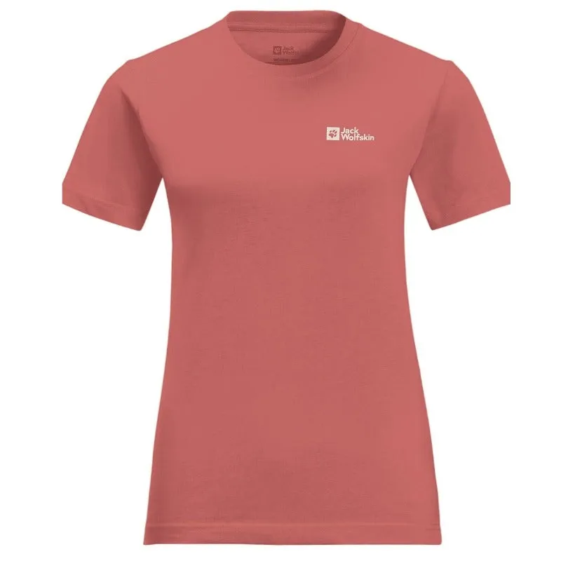 Jack Wolfskin Essential Tee Women's - Faded Rose