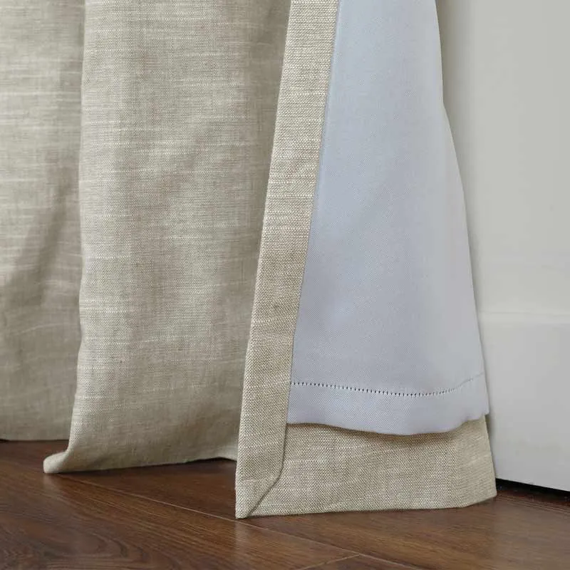 Jawara Luxury Linen Cotton Curtain Grommet