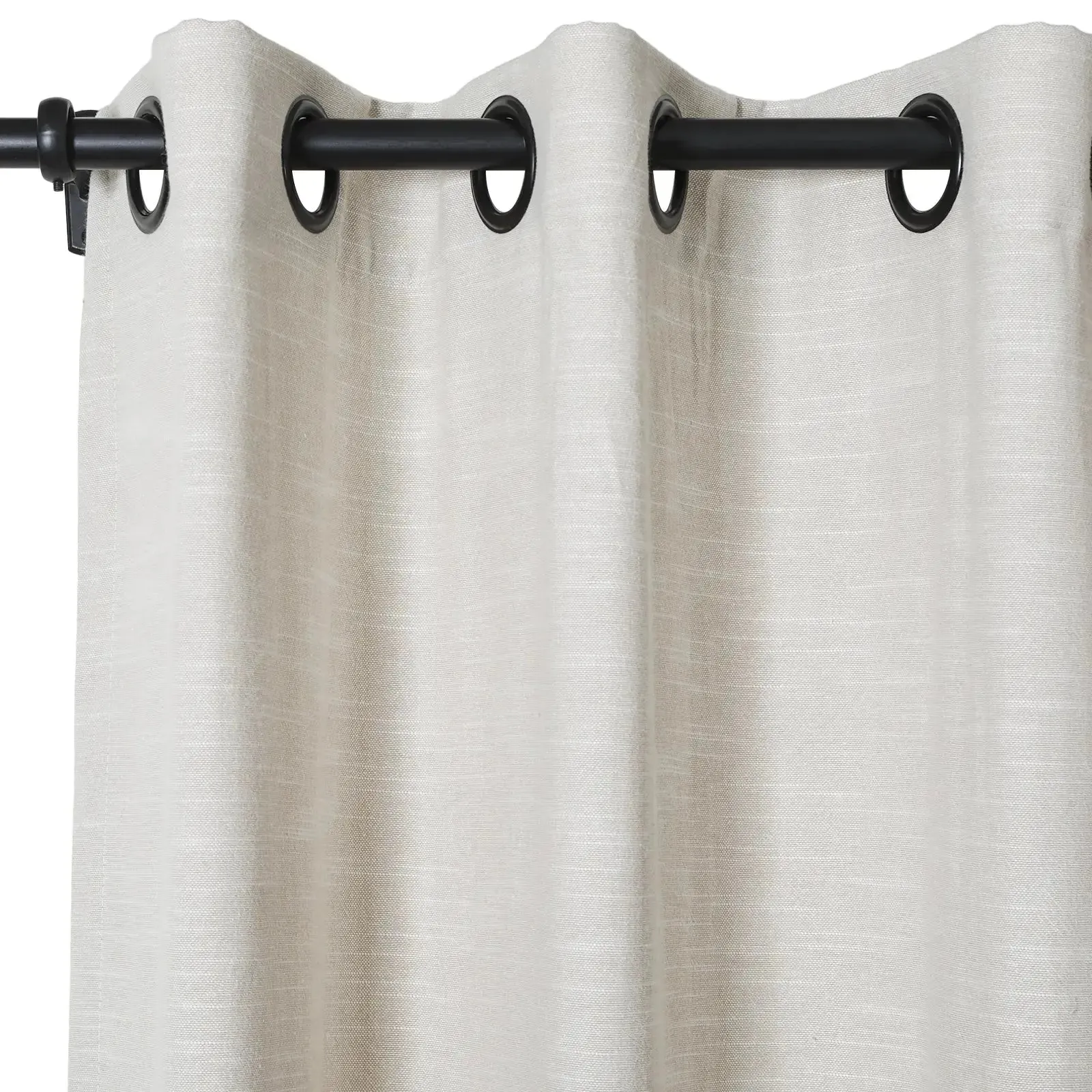 Jawara Luxury Linen Cotton Curtain Grommet