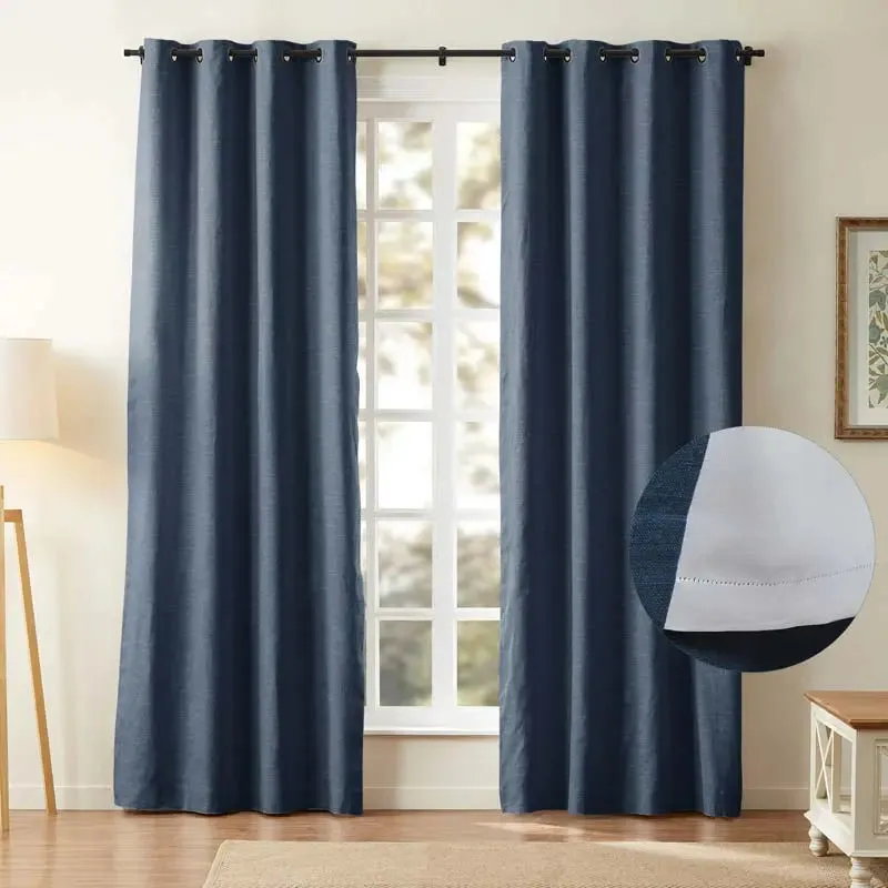 Jawara Luxury Linen Cotton Curtain Grommet