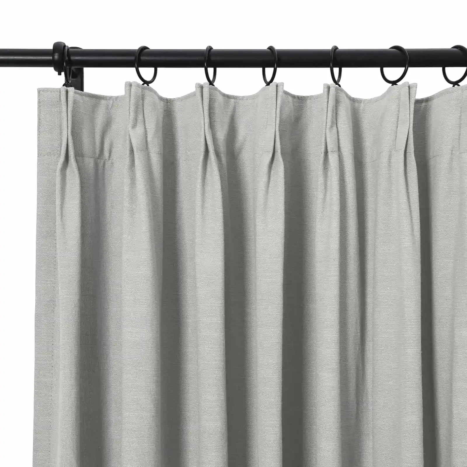 Jawara Luxury Linen Cotton Curtain Pleated