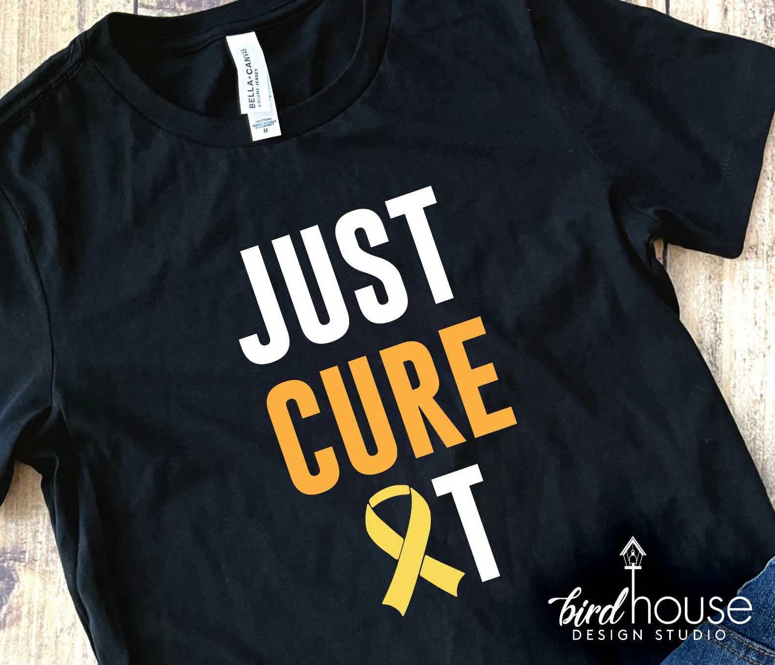 Just Cure It Shirt, Childhood Cancer Awareness