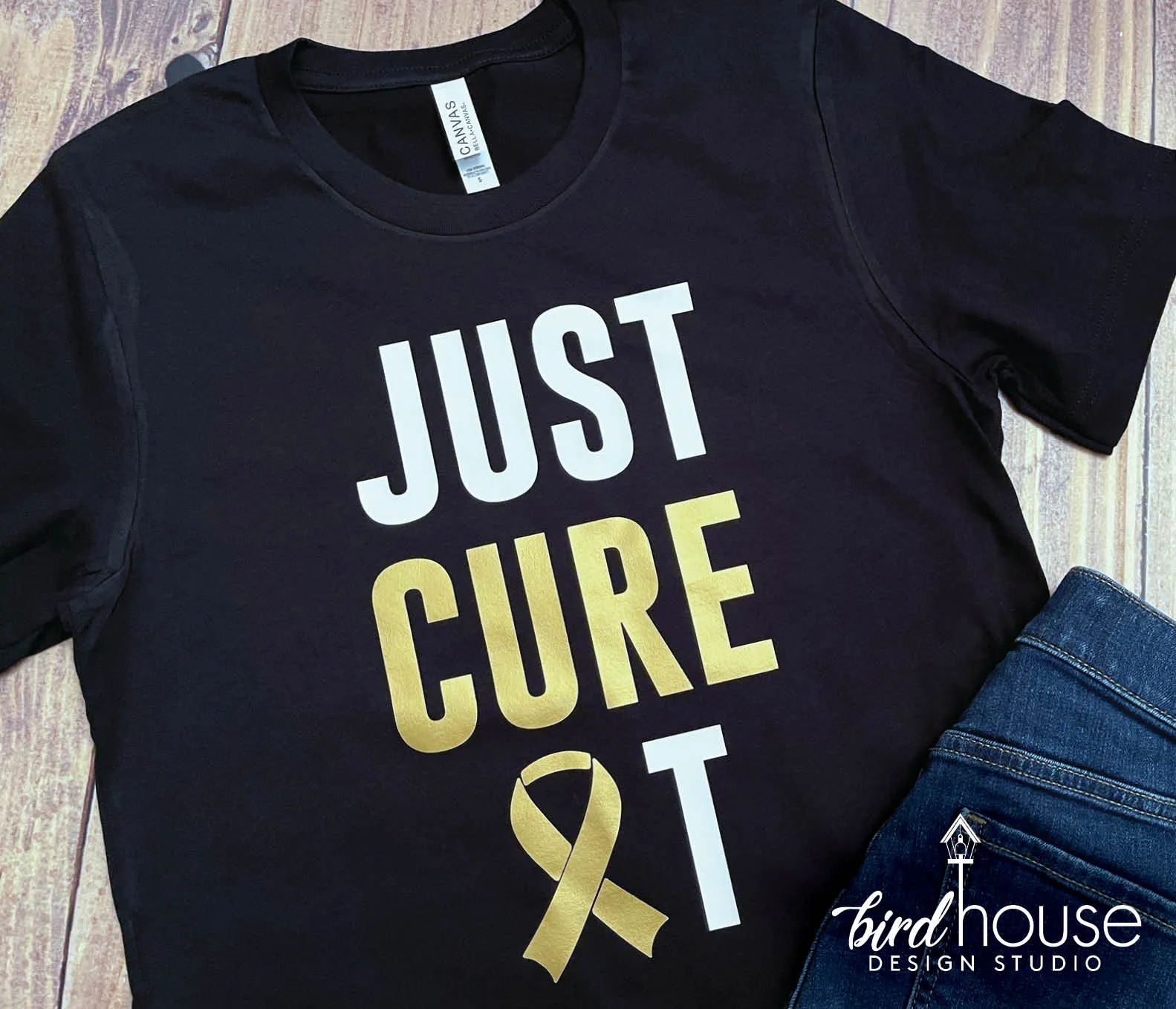 Just Cure It Shirt, Childhood Cancer Awareness