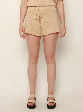 Katrina Knit Set Short-OATMEAL